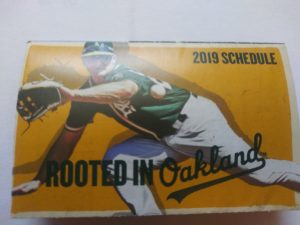 Oakland Athletics 2019 - chapman - cover