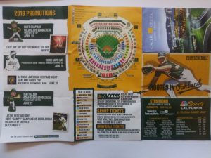 Oakland Athletics 2019 - chapman - side A