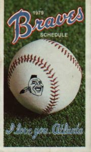 Atlanta Braves Pocket Schedule