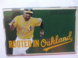 2019 Oakland Athletics - Marcus Semien - Round Table Pizza - cover